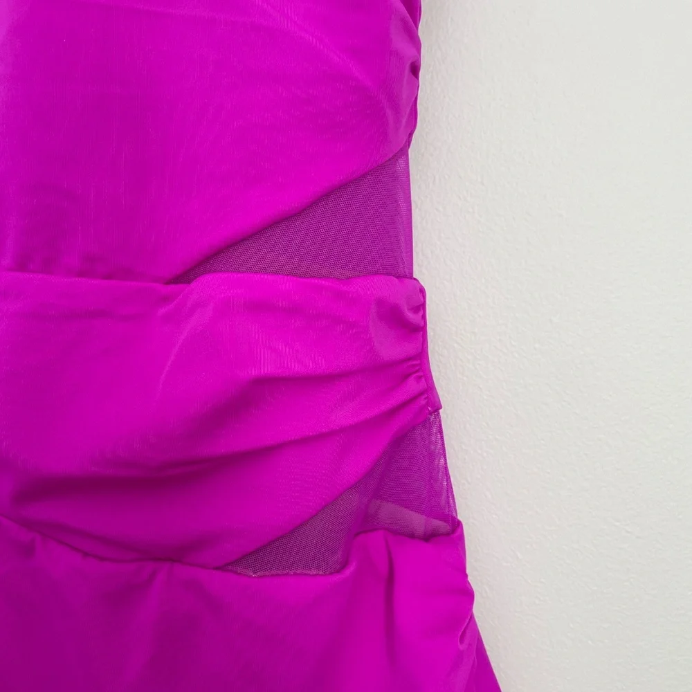 Swimdress with Mesh Cut Outs - Picture 5 of 7